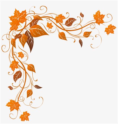 Autumn Leaf Color Stock Photography Transparent Png Fall Borders