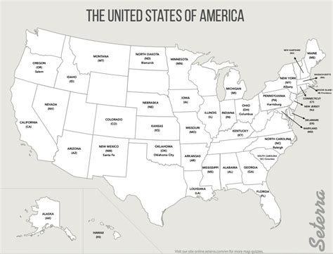 States And Capitals 4th Set Diagram Quizlet