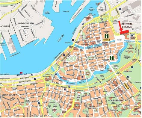 Goteborg.se är göteborgs stads officiella webbplats. Mapa Goteborg - Plano de Goteborg