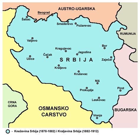 Kosovo Nije Srbija Ovo Je Karta MeĐunarodno Priznate Srbije Iz 1878