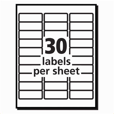 Read on to learn more about m. Free Template for Address Labels 30 Per Sheet Of Elegant ...