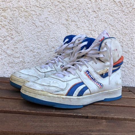 Vintage Og Reebok High Top 1980s Shoes In 2020 1980s Shoes Shoes