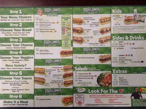 Subway Menu, Menu for Subway, Blaine, Twin Cities - Urbanspoon/Zomato