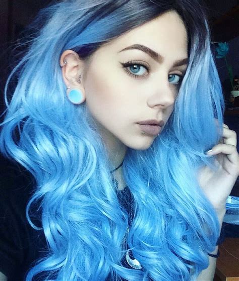 Best 25 Bright Blue Hair Ideas On Pinterest Electric Blue Hair