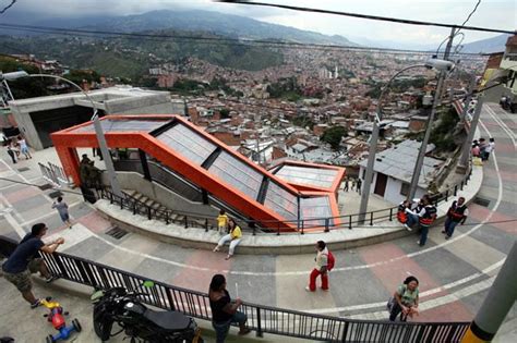 One Year After The Escalators In Comuna 13 Medellin Were Built