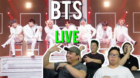 BTS DIONYSUS X BOY WITH LUV LIVE Reactions YouTube
