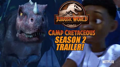 Season 2 Camp Cretaceous Trailer Ceratosaurus Baryonyx