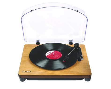 Ion Audio Classic Lp Wood Vinyl Record Player Usb Conversion Turntable
