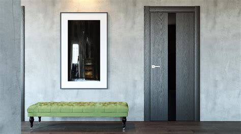 Серые двери в интерьере (33 фото): межкомнатные двери серого цвета в ...