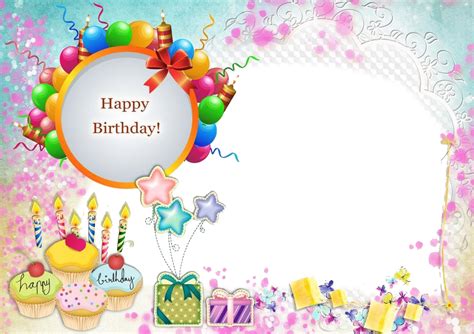 Birthday Frame Png High Quality Image Png Arts