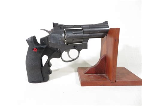Crosman Snr357 177 Cal Pelletbb Co2 Powered Snub Nose Revolver Black