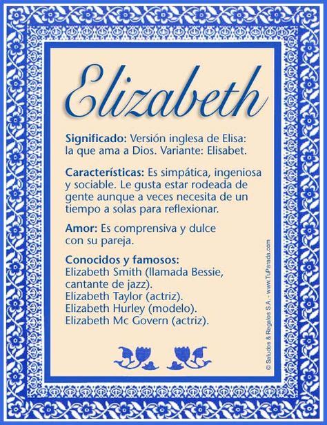 236 Best Elizabeth My Name Images In 2020 Elizabeth I Names With