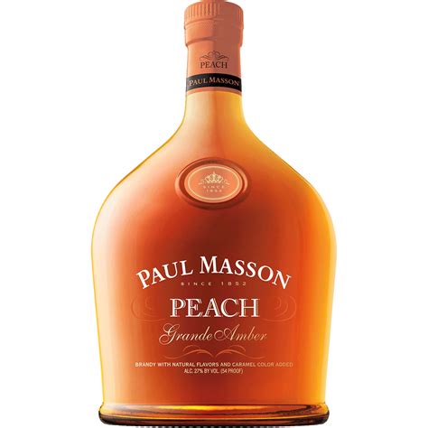 Paul Masson Brandy Grand Amber Peach Total Wine More