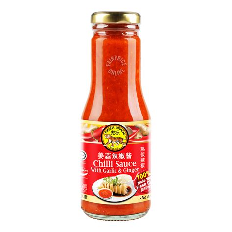 The company manufactures and distributes brands spanning food, home and personal care and baby. Tiger Brand Chili Sauce - Garlic & Ginger | NTUC FairPrice