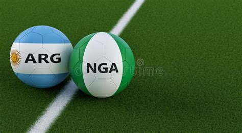 Brazil argentina live score (and video online live stream) starts on 26 jul 2021 at 12:45 utc time in olympic games, group b, international. Argentina Vs. Nigeria Soccer Match - Soccer Balls In ...