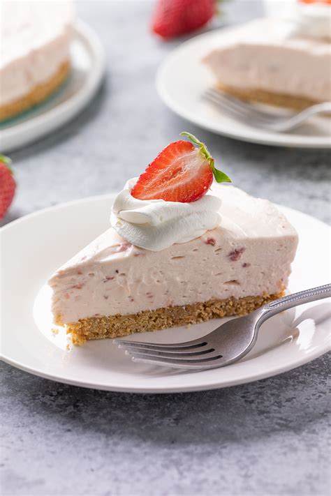 Quick And Easy No Bake Strawberry Cheesecake Recipe Deporecipe Co