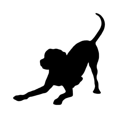 Vinyl Decal Labrador Retriever 1 Etsy Dog Drawing Dog Silhouette