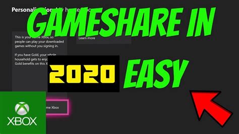 How To Gameshare On Xbox One 2020 Quick And Easy Get Games For Free