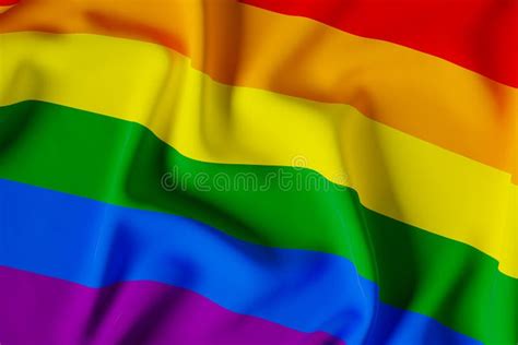 Bandera Oficial Del Orgullo Gay Lgtbi Stock De Ilustración Ilustración De Completo Europeo