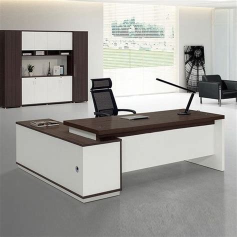 Wooden L Shape Boss Office Table Warranty 5 Year Rs 20999 Id