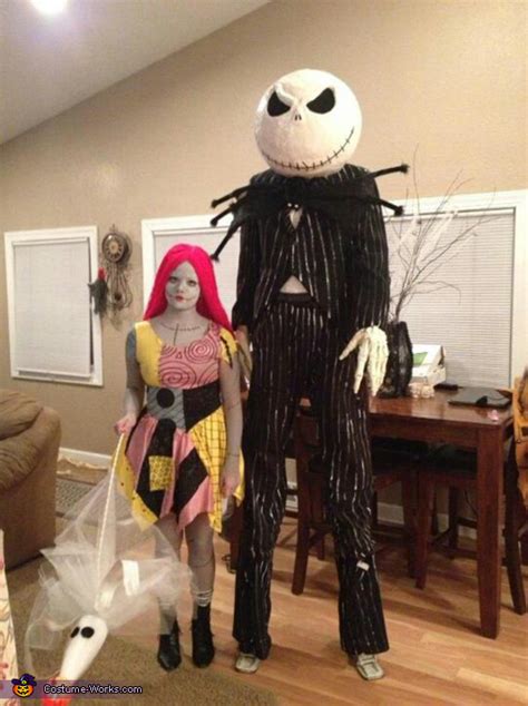 Jack And Sally Skellington Costume Last Minute Costume Ideas