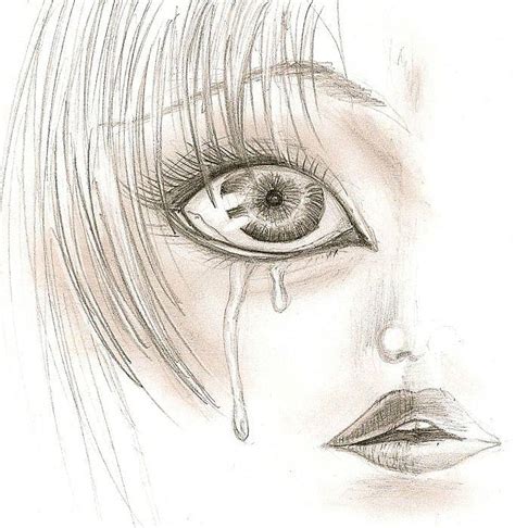 Drawings Of Crying Eyes 4 Ways To Draw Crying Anime Eyes Tears Animeoutline Manko S Room