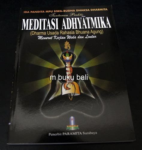 Jual Tuntunan Praktis Meditasi Adhyatmika Buku Hindu Di Lapak M Buku