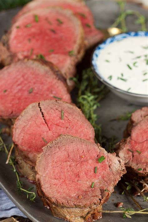 It's best made with beef tenderloin, although new york strip steak, sirloin tips and skirt steaks can also be used. Roast Beef Tenderloin with Creamy Horseradish Sauce ...