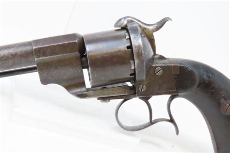 Lefaucheux Model 1854 Single Action Pinfire Revolver 825 Candrantique004