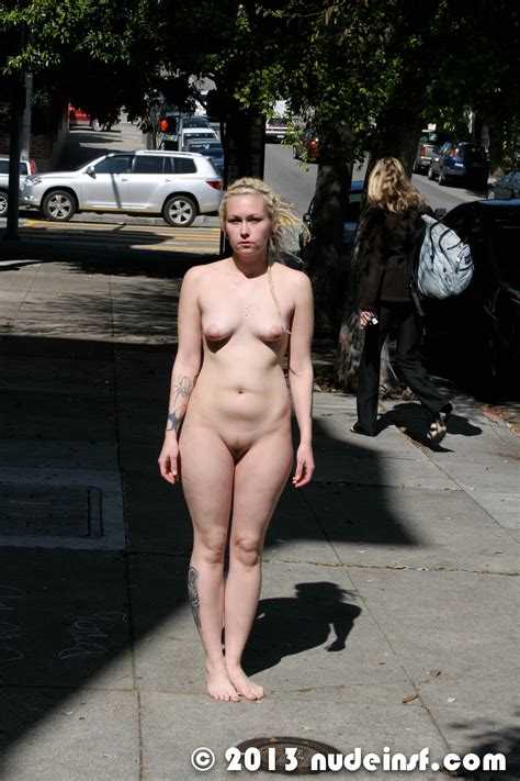 Heather Public Nudity In San Francisco California