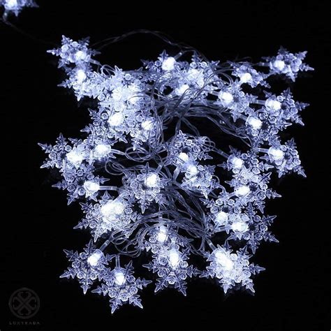 Luxtrada 96 Led Snowflake Fairy String Curtain Window Light Led Starry