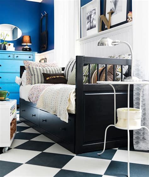 These ikea organizing ideas are more for you than them, but they're cute! 57 Smart Bedroom Storage Ideas - DigsDigs