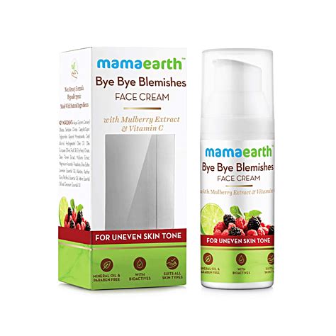 Mamaearth Bye Bye Blemishes Face Cream 30g - Cureka