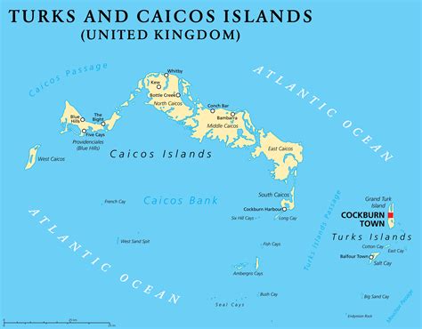 Where Is Turks And Caicos Map World Map