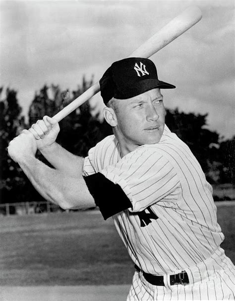 Mickey Mantle 2 By National Baseball Hall Of Fame Library