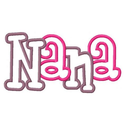 Word Nana Clip Art