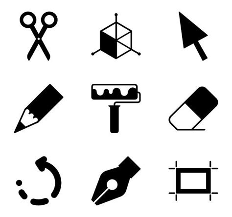 33 Free Vector Icons Of Graphic Design Tools Designed By Roundicons