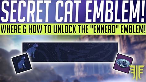 Destiny 2 Secret Cat Emblem Where And How To Get The Ennead Emblem