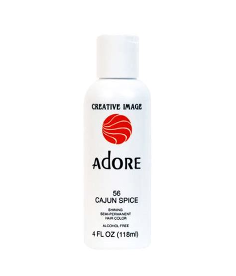 I read online that i could strip the color from natural remedies (shampoo, vinegar). Adore Semi-Permanent Hair Color - Cajun Spice - Buy Adore ...