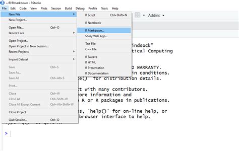 Navigating Rstudio And R Markdown Documents Introduction To Rmarkdown
