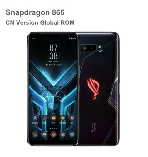 Asus Rog Phone 3 Zs661ksi003dd Tencent Version 128gb Black Glare