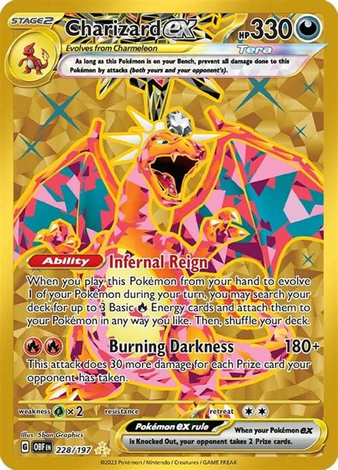 Charizard Ex Obsidian Flames Pokémon Cardtrader