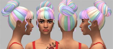 Bubblegum Hairs At Saurus Sims Sims 4 Updates