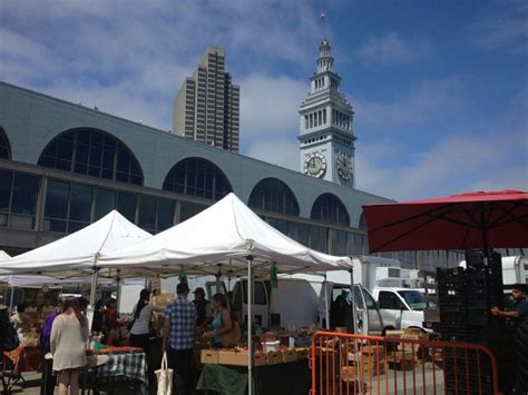 Ferry Plaza Farmers Market Ferry Building San Francisco Great View
