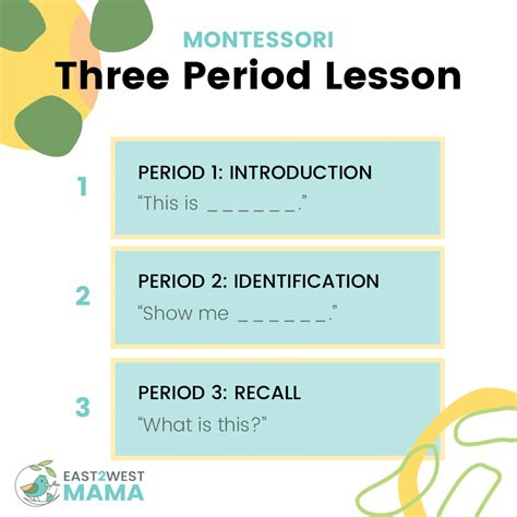 The Montessori Three Period Lesson A Step By Step Guide — East2west Mama