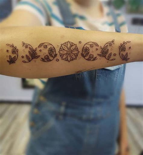 41 Moon Phases Tattoo Ideas To Inspire You Page 4 Of 4 Stayglam