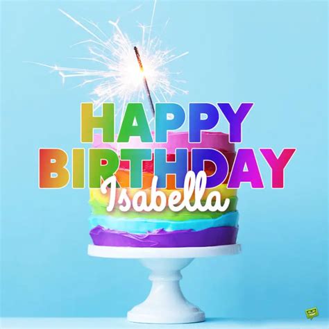 Happy Birthday Isabella Images And Wishes To Share