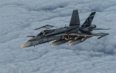 Download Wallpapers Mcdonnell Douglas Fa 18 Hornet Canadian Air Force