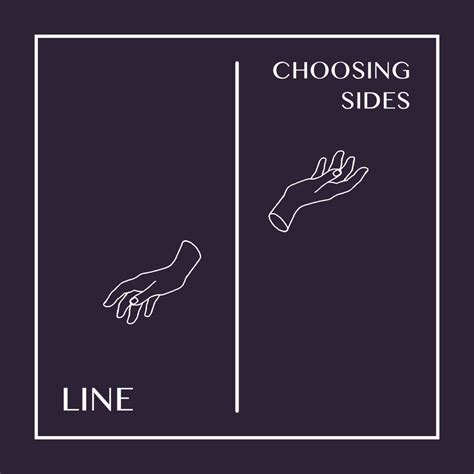 choosing sides line