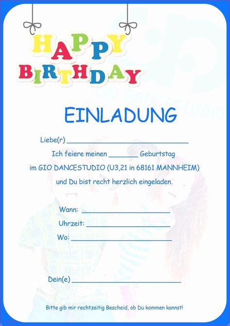 Geburtstags Einladungen Einladung Geburtstag Einladungskarten Geburtstag Einladung Gestalten